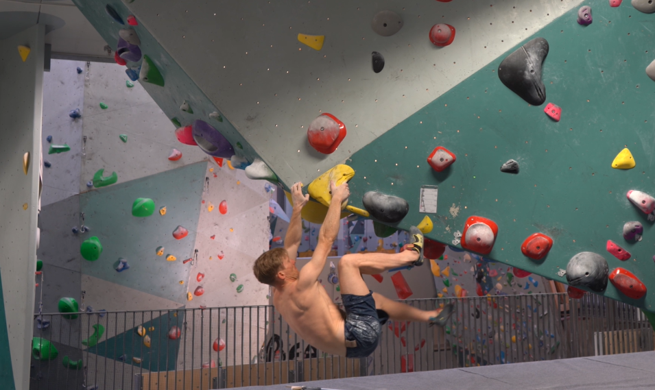 indoor bouldering