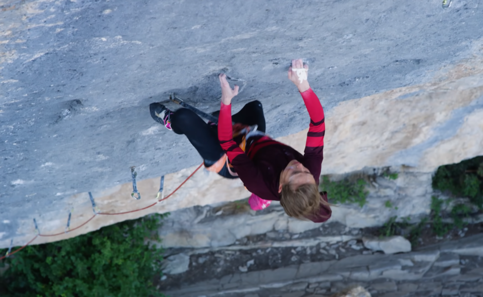 professional rock climbing